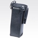 Motorola NNTN8113A APX 7000XE 2.75" Swivel Leather Carry Case: NNTN8113
