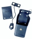 Motorola NTN8381C Leather Radio Holster w/High Activity Belt Loop: NTN8381