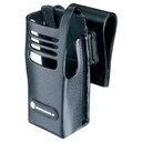Motorola PMLN5028B Hard Leather 2.5" Swivel Radio Holster: PMLN5028