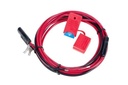 Motorola HKN6032A Motorcycle Power Cable: HKN6032