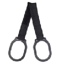 Dual Muff Headset Straps for Behind the Head Style